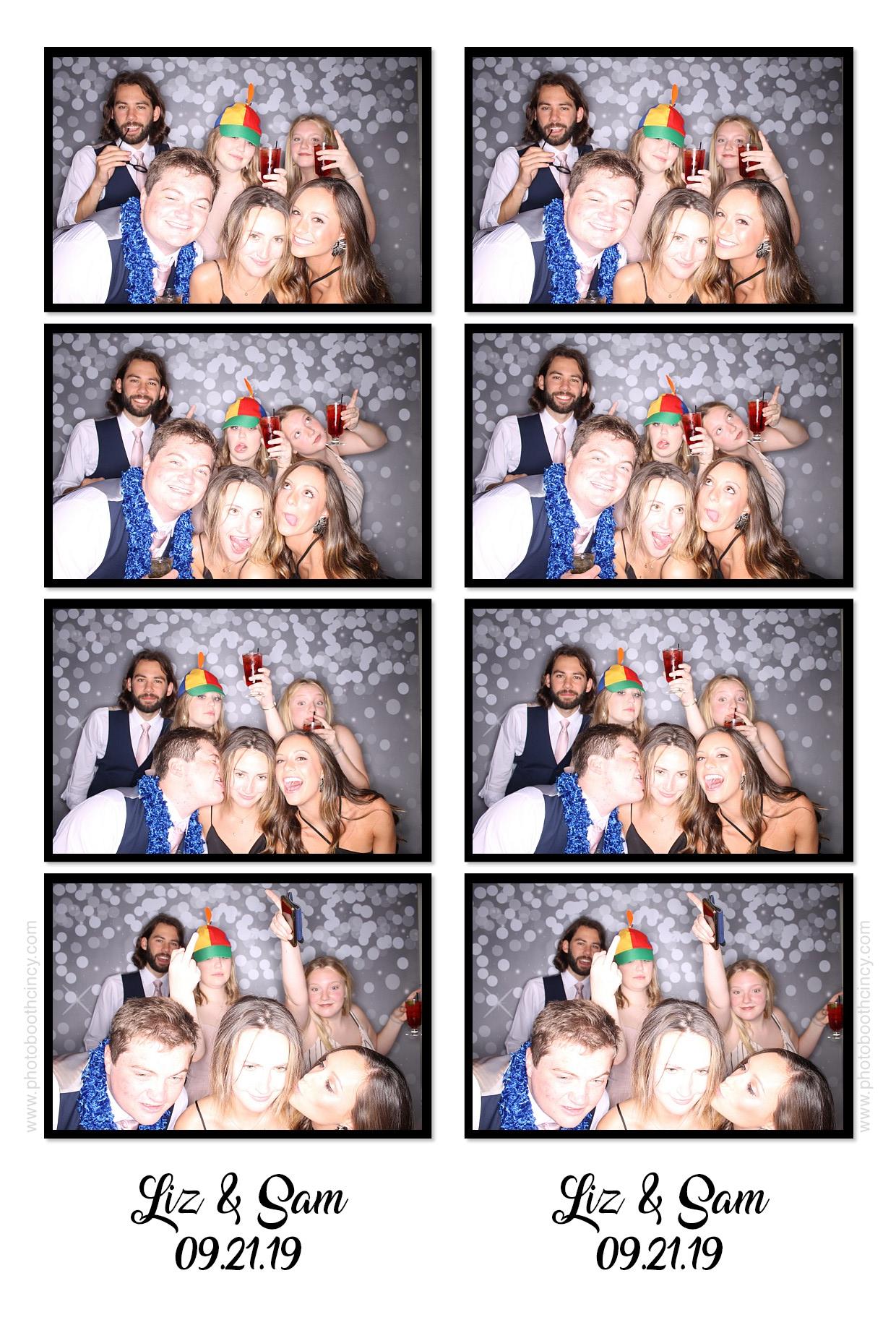 Liz and Sam's Wedding | View more photos from the event at gallery.photoboothcincy.com/u/PhotoBoothCincy/Liz-and-Sams-Wedding